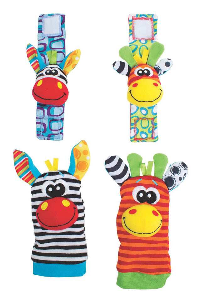 Playgro Jungle Wrist Rattle And Foot Finder
