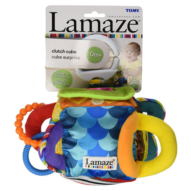 Lamaze Peek-A-Boo Surprise Cube Interactive Toy