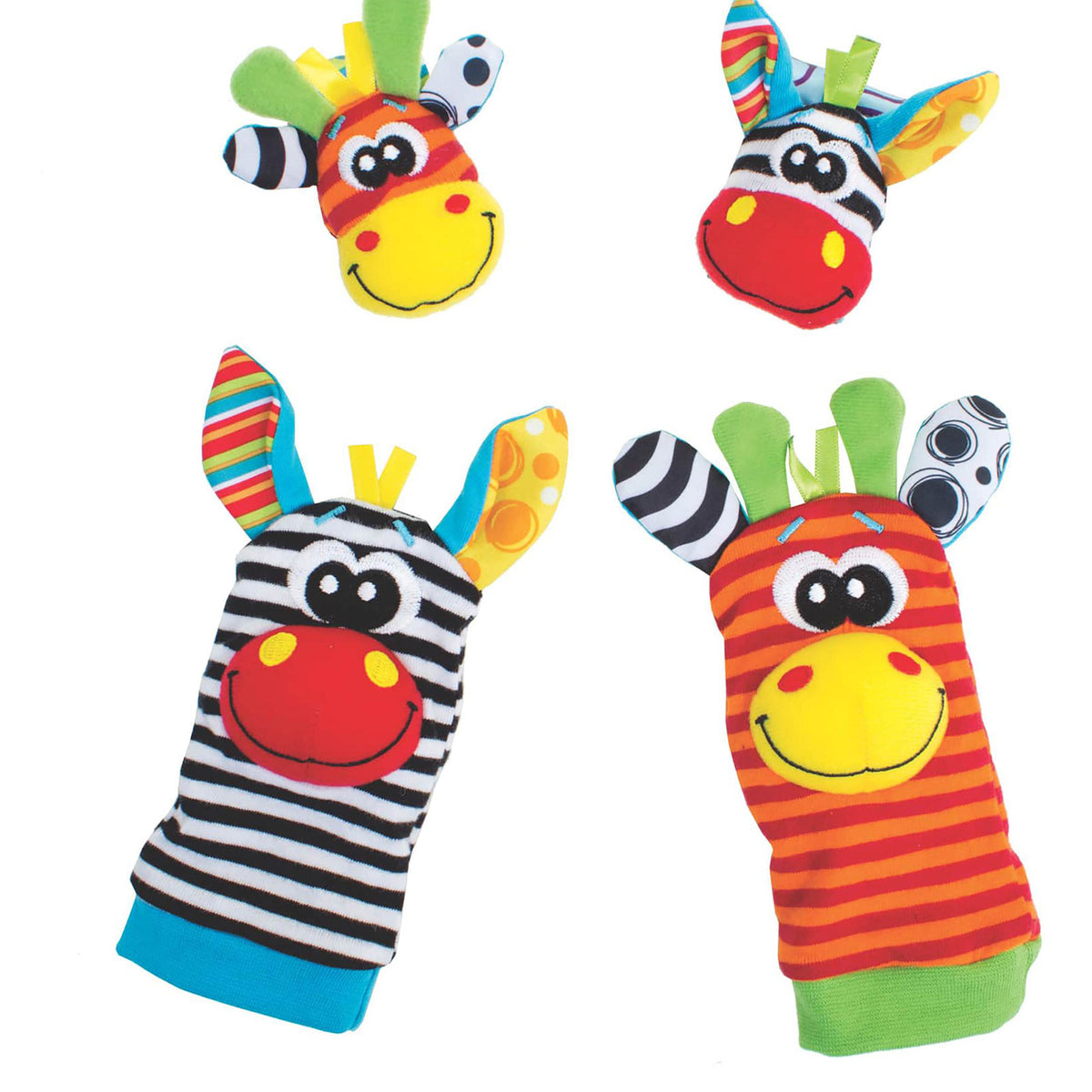 Playgro - Jungle Wrist Rattle And Foot Finder main image 0