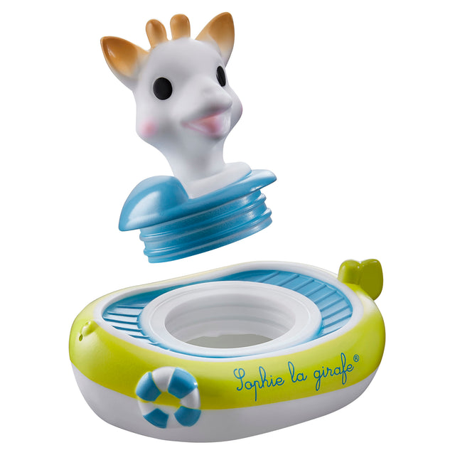 Sophie La Girafe Sprinkler Boat Bath Toy