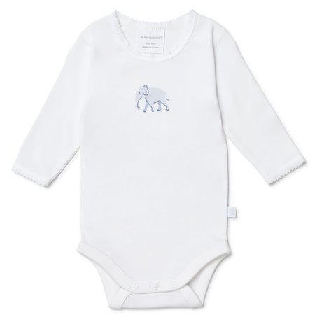 Marquise Long Sleeve Bodyspenser 2-Pack - Elephant