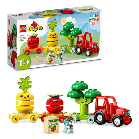 LEGO DUPLO My First Fruit and Vegetable Tractor 10982 (19 pieces)