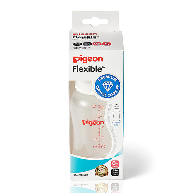 Pigeon Flexible Bottle Clear PP 150ml