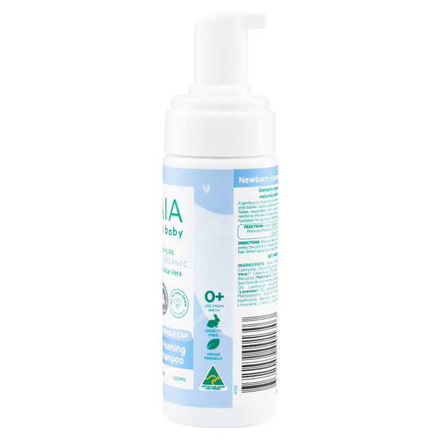 GAIA Natural Baby Newborn Foaming Wash & Shampoo 150mL