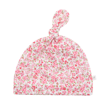 Bebe White Label Organic Beanie Floral