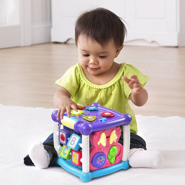 VTech Baby Turn & Learn Cube Pink