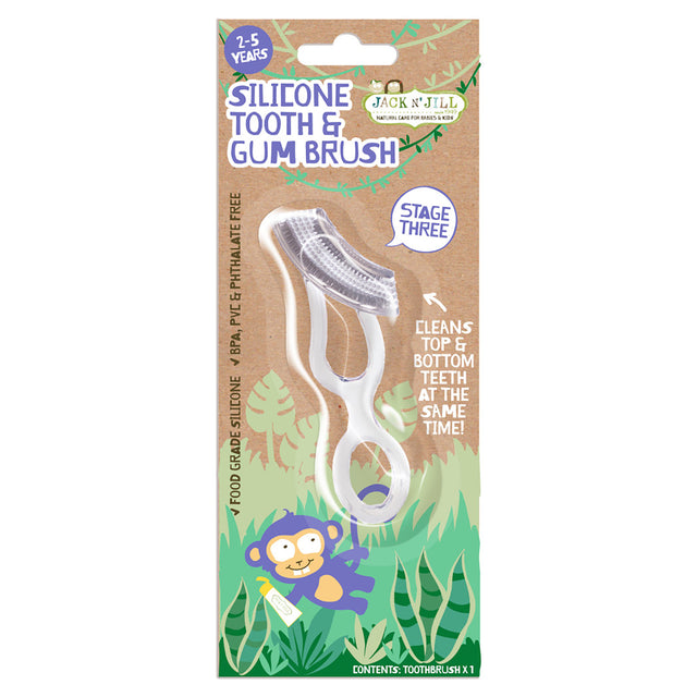 Jack N' Jill Silicone Tooth & Gum Brush "Stage 3"