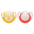 NUK Star Silicone Soother Girl