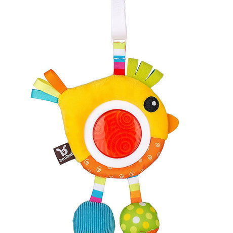 Benbat Dazzle Friends Travel Rattle Toy - Bird