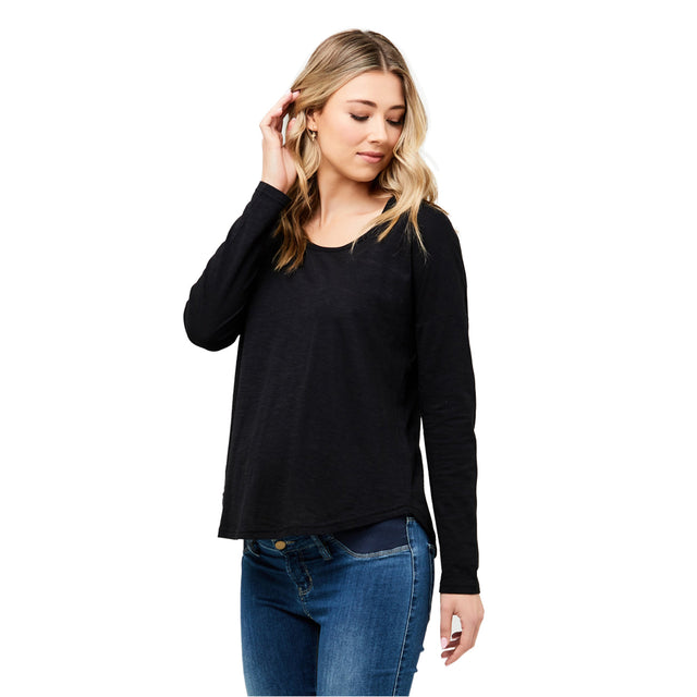 Ripe Jaiden Long Sleeve Tee - Black