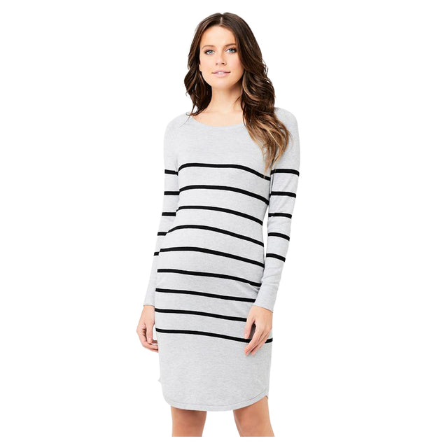 Ripe Valerie Tunic Dress - Grey/Black