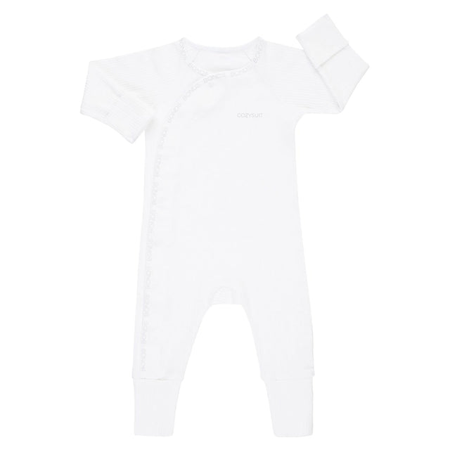 Bonds Pointelle Cozysuit - White