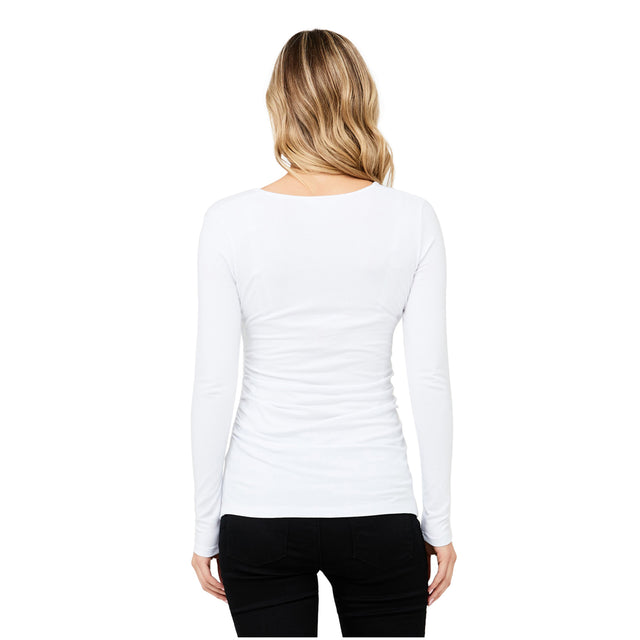 Ripe Organic Nursing Top - White