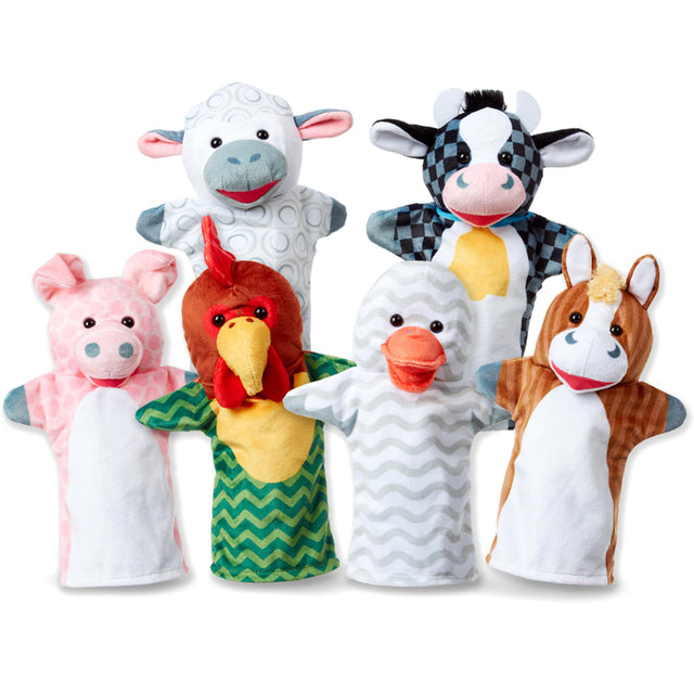 Melissa and Doug Barn Buddies Puppet Set