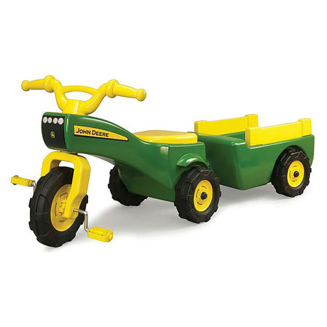 John Deere Trike with Cart