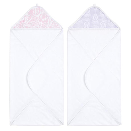 Aden & Anais Damsel 2 Pack Hooded Towels Set