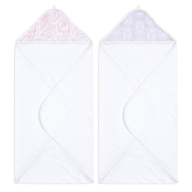 Aden & Anais Damsel 2 Pack Hooded Towels Set