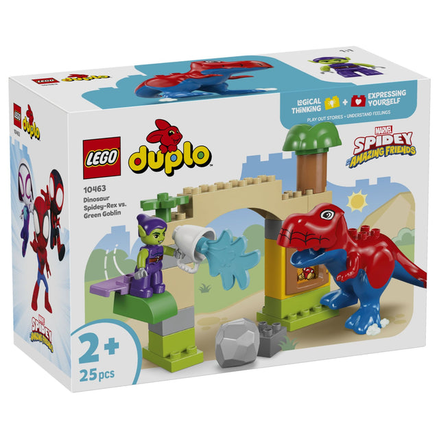 LEGO DUPLO Dinosaur Spidey-Rex vs. Green Goblin