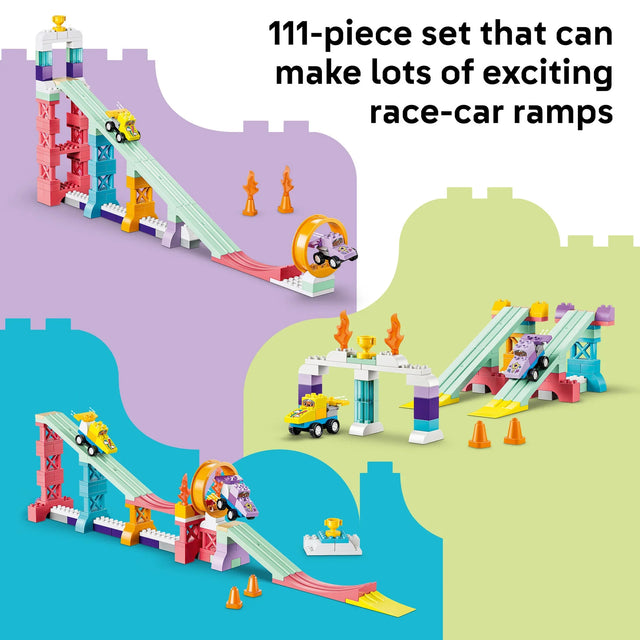 LEGO DUPLO 3 in 1 Creative Ramps with Vehicles 10478