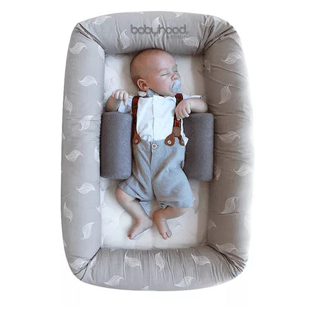 Babyhood Organic Breathe Eze Cosy Crib Leaf