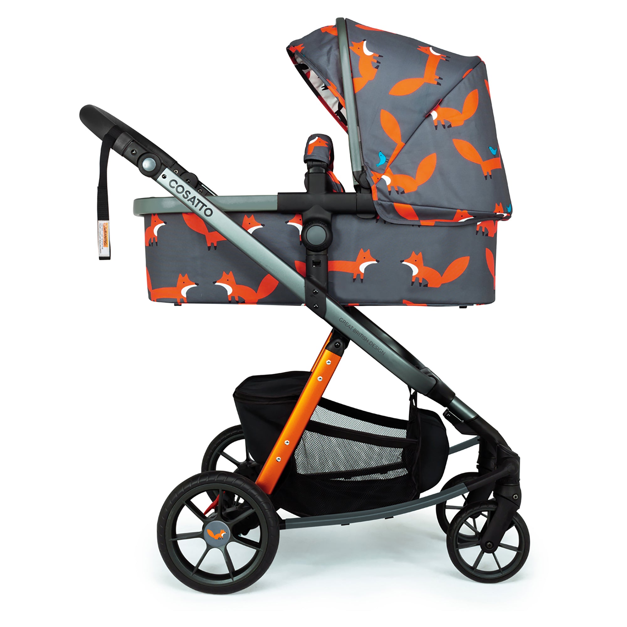 Cosatto Giggle Quad Pram and Pushchair Mr. Fox Babies R Us Australia