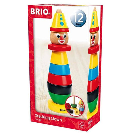 BRIO Stacking Clown 9 Pieces