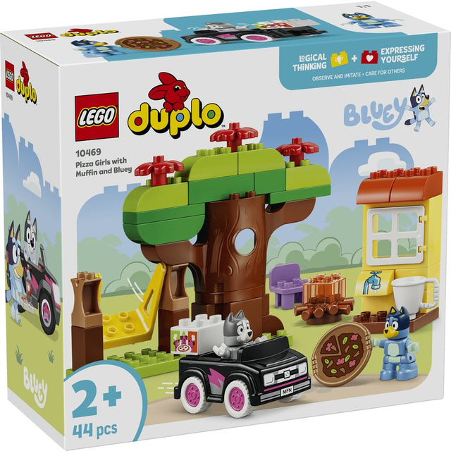 LEGO DUPLO Pizza Girls with Muffin and Bluey 10469