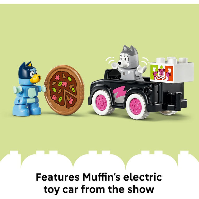 LEGO DUPLO Pizza Girls with Muffin and Bluey 10469