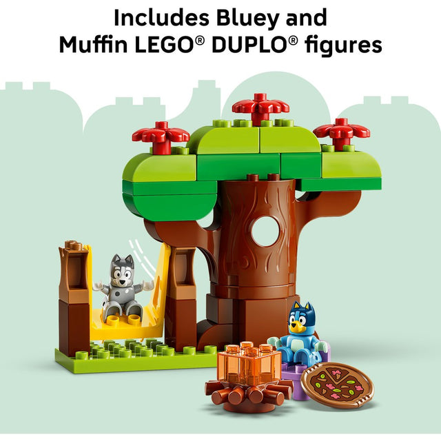 LEGO DUPLO Pizza Girls with Muffin and Bluey 10469