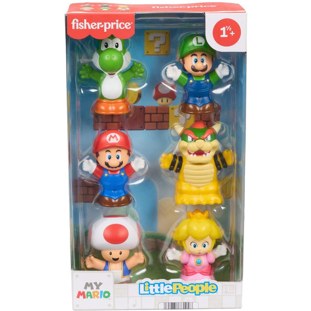 Fisher-Price Little People My Mario Figure 6-Pack