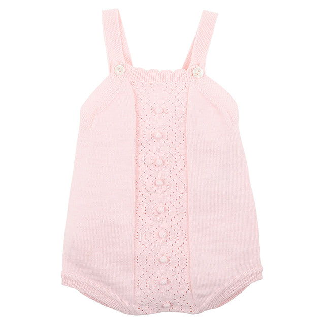 Bebe Knitted Bodysuit Pale Pink