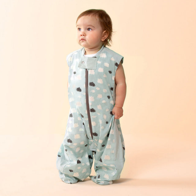 ergoPouch Sleep Suit Bag 0.3 TOG Mint Clouds