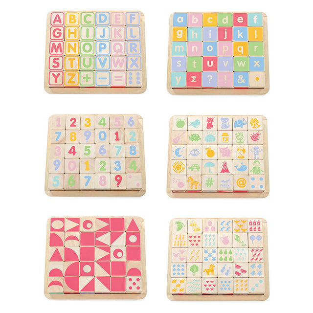 Petilou ABC Wooden Blocks