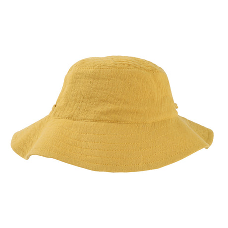 Bebe Crinkle Sun Hat Mustard