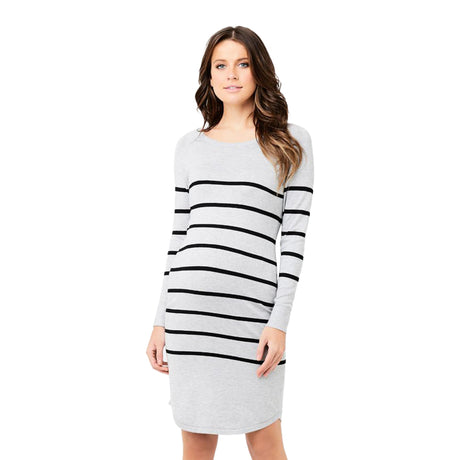 Ripe Valerie Tunic Dress - Grey/Black