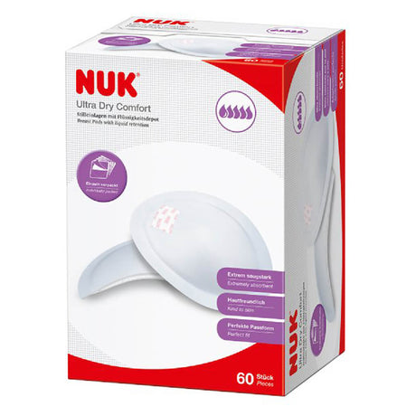 NUK Ultra Dry Comfort Nursing Pads 60 Pack