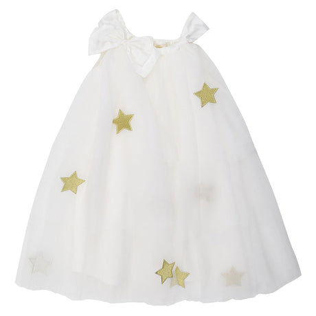 Minihaha Christmas Star Dress White (Size 3-5Y)