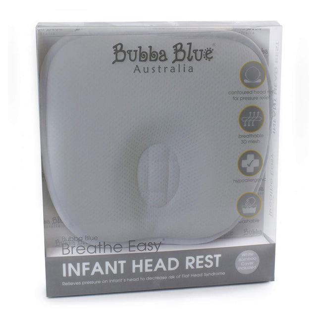 Bubba Blue Infant Head Rest Grey