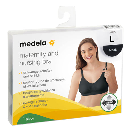 Medela Maternity and Nursing Bra Black