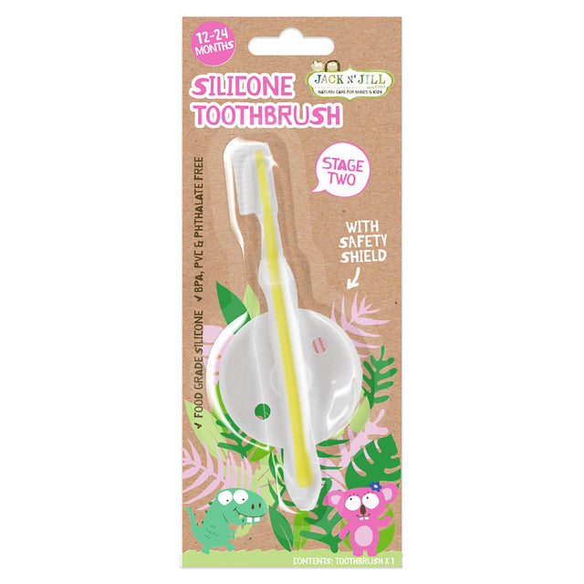 Jack N' Jill Silicone Toothbrush "Stage 2"