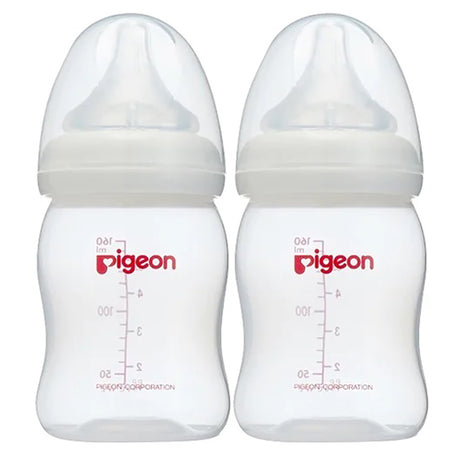 Pigeon SofTouch Bottle PP Twin Pack 160ml