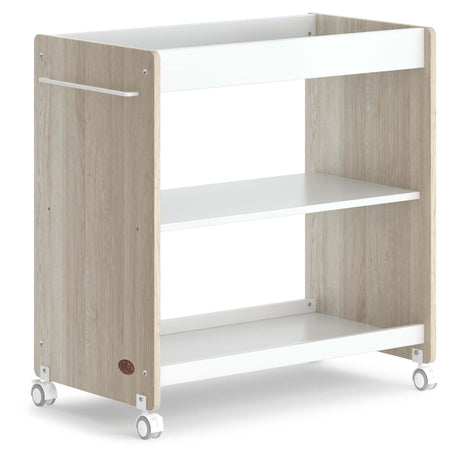 Boori 3 Tier Changer Nursery Shelves - Oak/Barley White