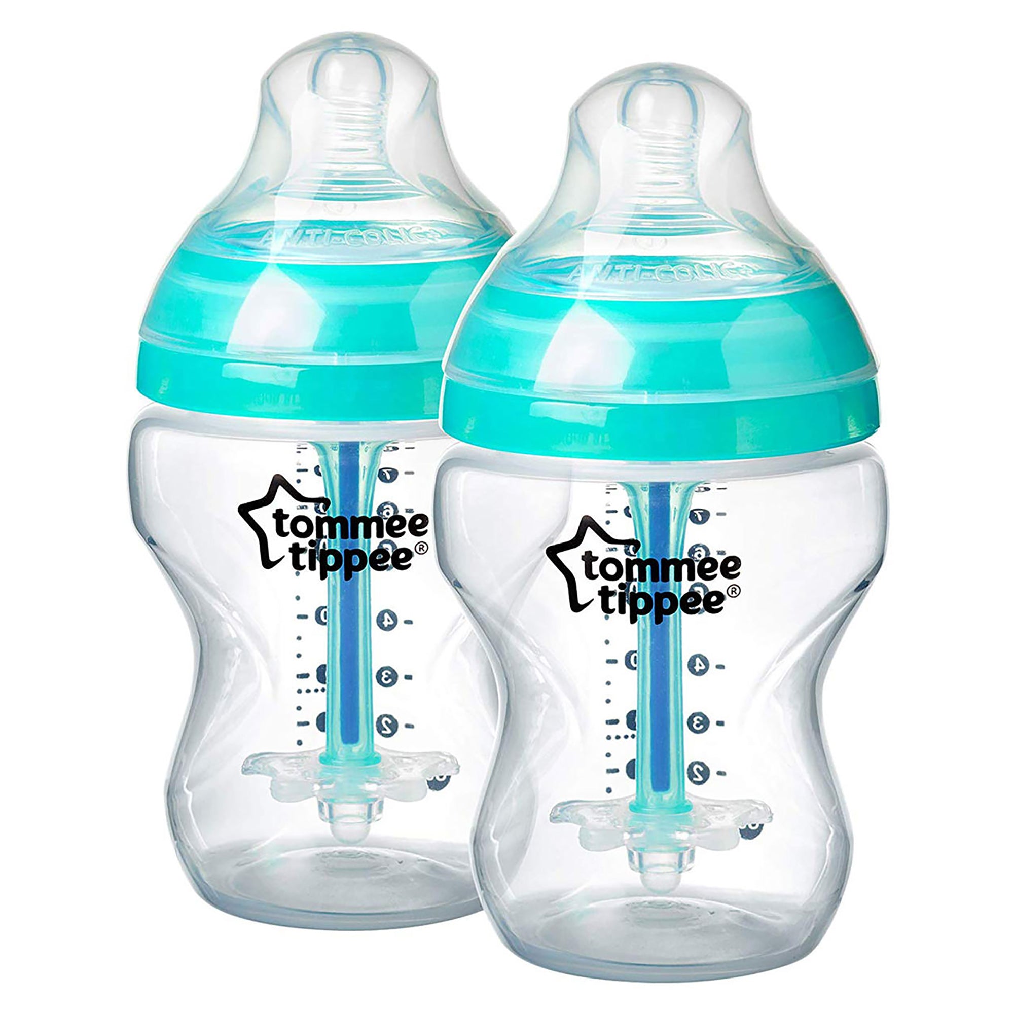 Tommee Tippee Clear Advanced Anti Colic Feeding Bottle 260ml Pk