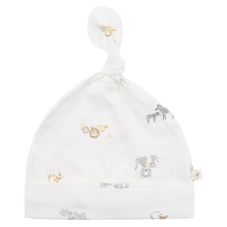 Bebe White Label Organic Beanie Safari