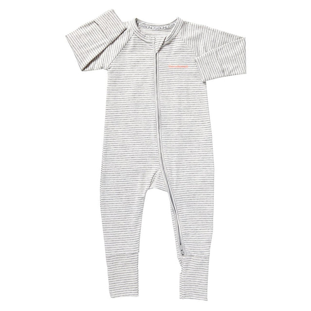 Bonds Zip Wondersuit - Luxe Storm Marle/White