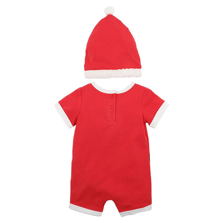 Minihaha Santa Romper & Hat, Red