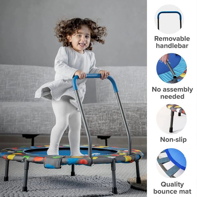 SmarTrike 3-in-1 Activity Center Trampoline - Blue