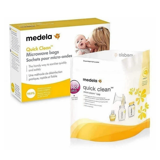 Medela Quick Clean Microwave Bags (5-Pack)