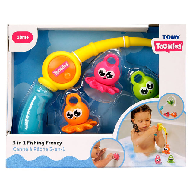 TOMY Toomies 3 in 1 Fishing Frenzy Game