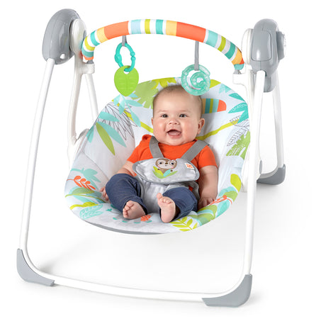 Bright Starts Rainforest Vibes Portable Swing